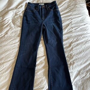Madewell Dark Wash “Curvy Cali Demi-Boot” Women's Jeans Size 26